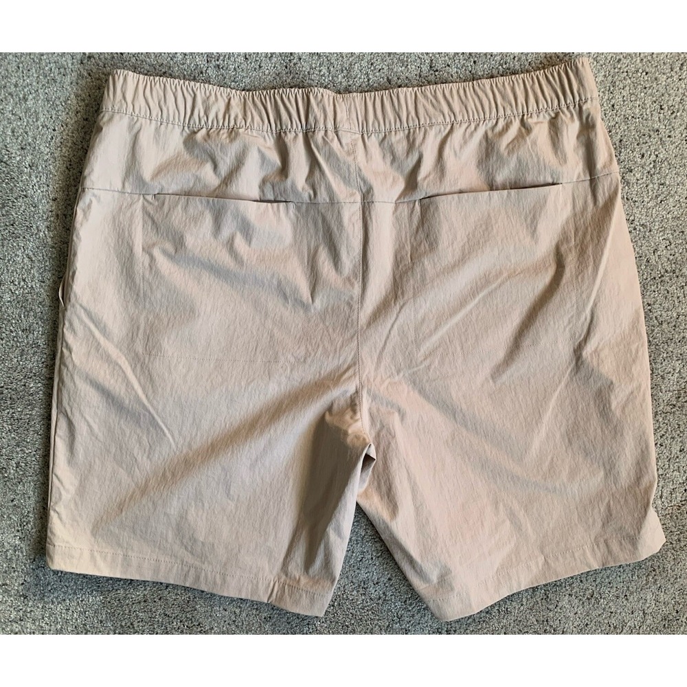 NWT Adidas Golf Ripstop Shorts Men's 2XL Taupe Tan Wicking Lightweight Pockets - Picture 2 of 6